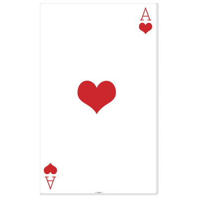 Ace of Hearts Cardboard Cutout