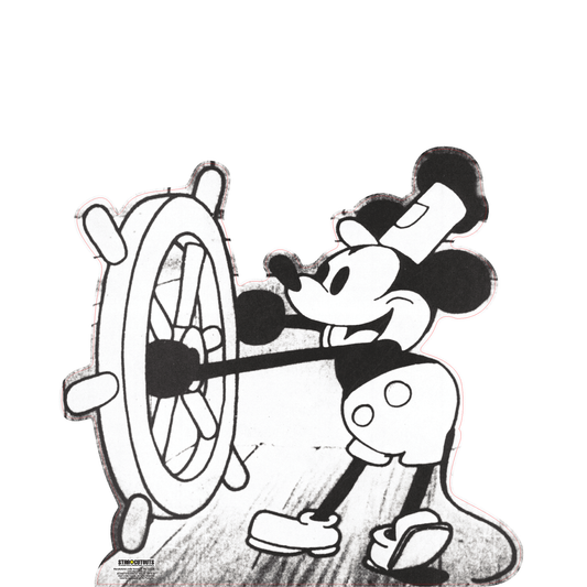 SteamBoat Willie Cardboard Cutout