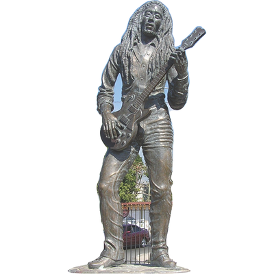 Bob Marley Statue Cardboard Cutout