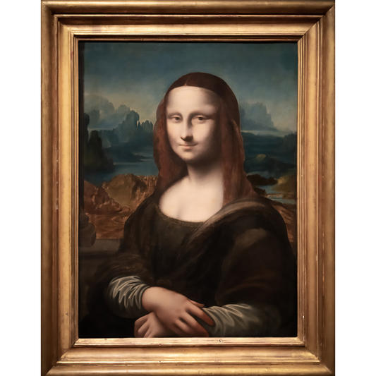 Leonardo Da Vinci Mona Lisa Painting Cardboard Cutout