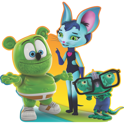 SC2511 Gummy Bear Group Cardboard Cutout Standee Standup