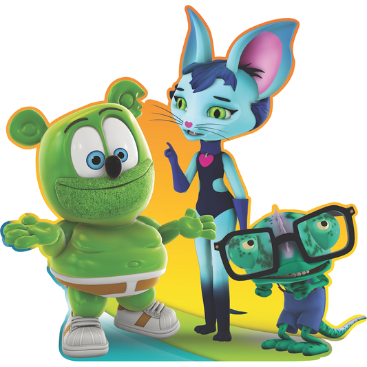 SC2511 Gummy Bear Group Cardboard Cutout Standee Standup