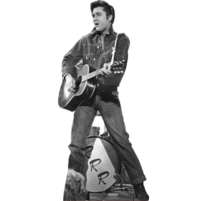 Elvis Presley Longhorn Lone Star Texas Cardboard Cutout