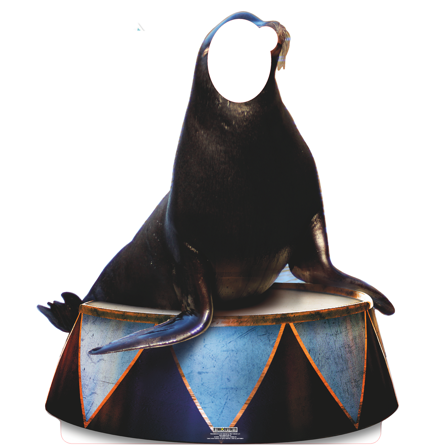 Trained Seal Stand -in Cardboard Cutout