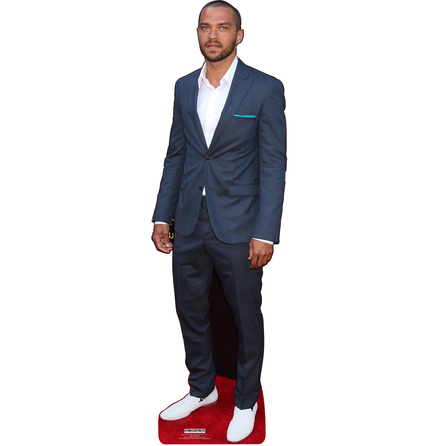 Jesse Williams Red Carpet Cardboard Cutout