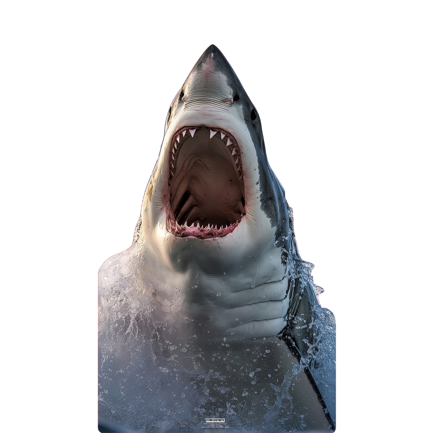 Great White Stand-in Cardboard Cutout