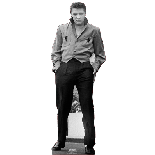 Elvis in Person Casual Cardboard Cutout