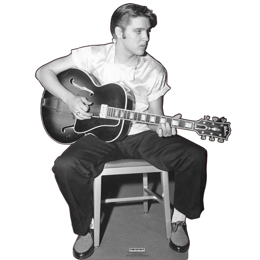 Elvis in Rehearsal Cardboard Cutout