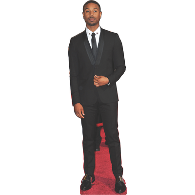 Michael B Jordan Panther Cardboard Cutout