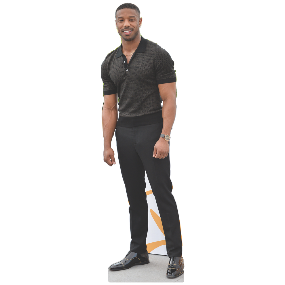 Michael B Jordan Cardboard Cutout – Life Size Custom Cutouts