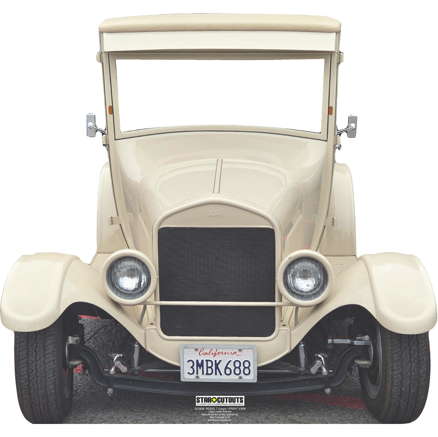 Model T Coupe Front view Cardboard Cutout