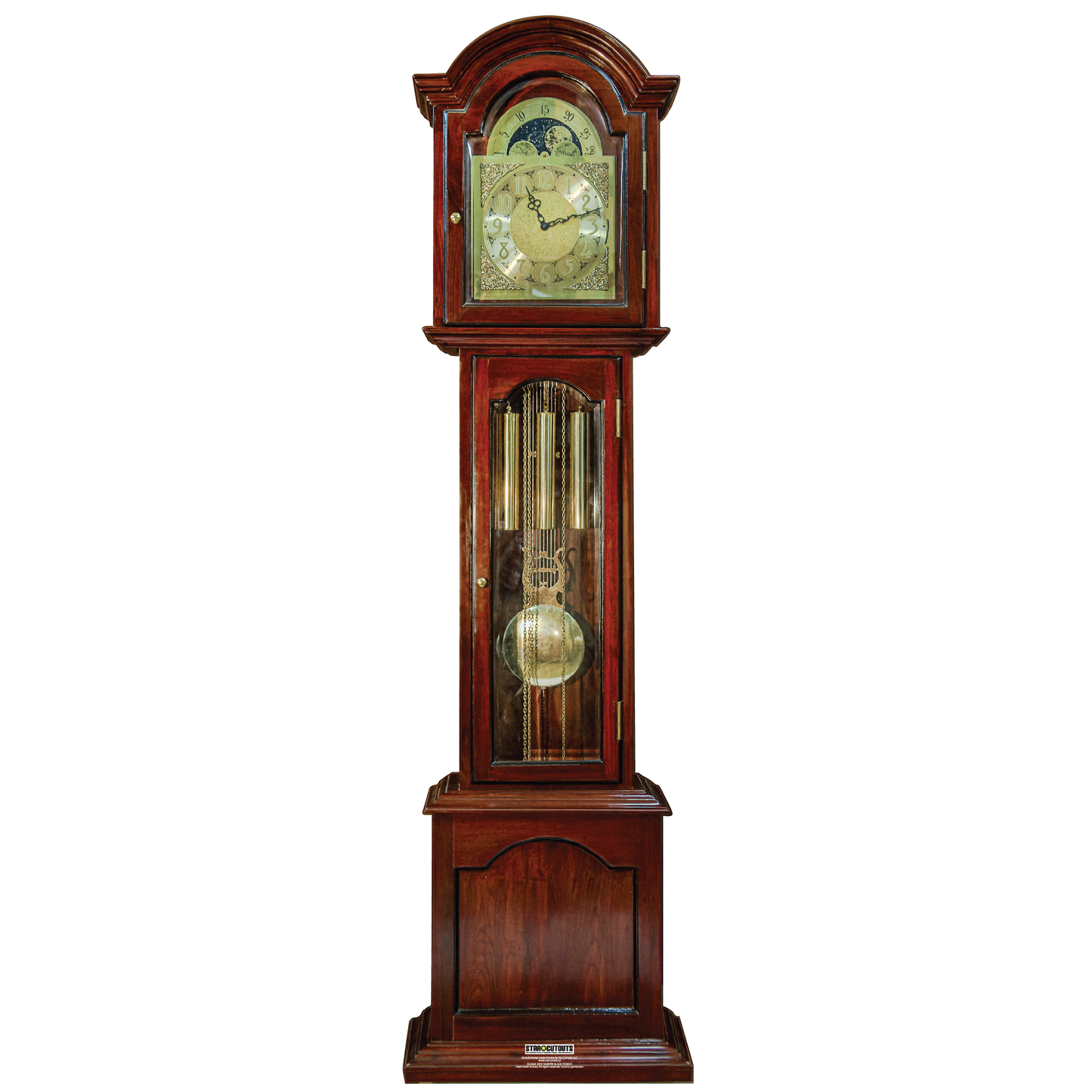 Grandfather's Clock Cardboard Cutout