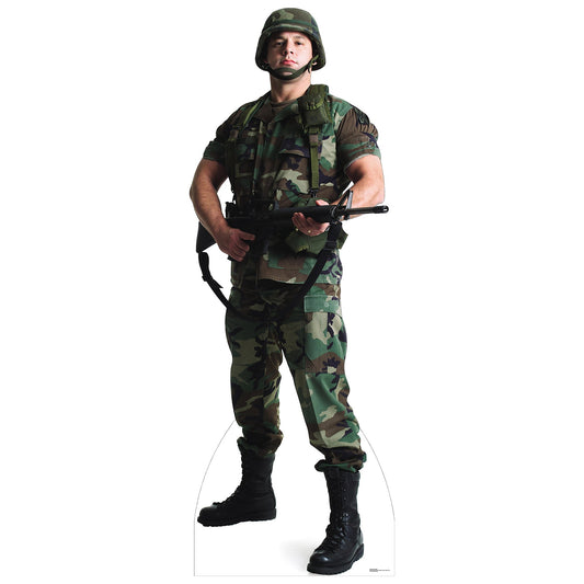 US Soldier Cardboard Cutout