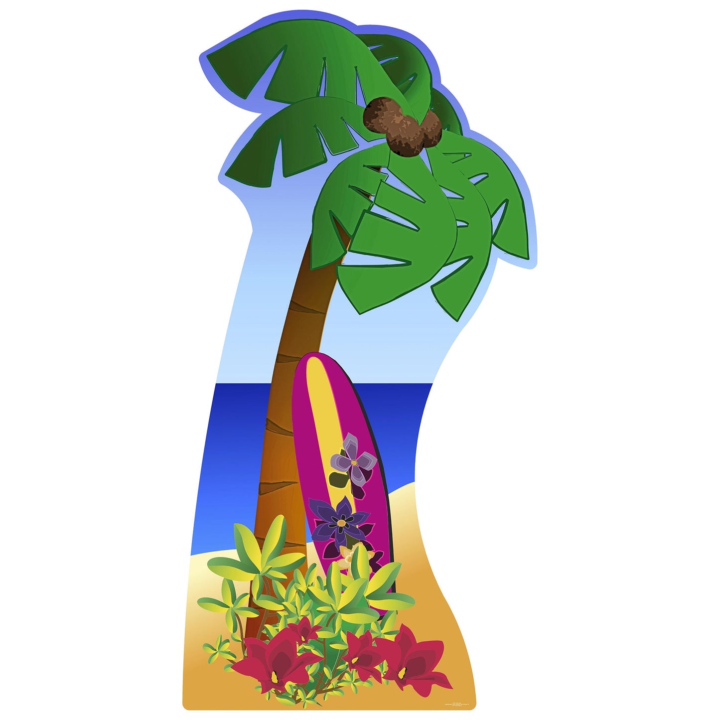 Palm Tree Cardboard Cutout