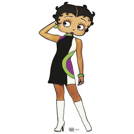 Betty Boop Retro Cardboard Cutout