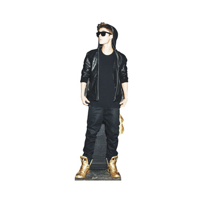 Justin Bieber Gold Shoes Cardboard Cutout