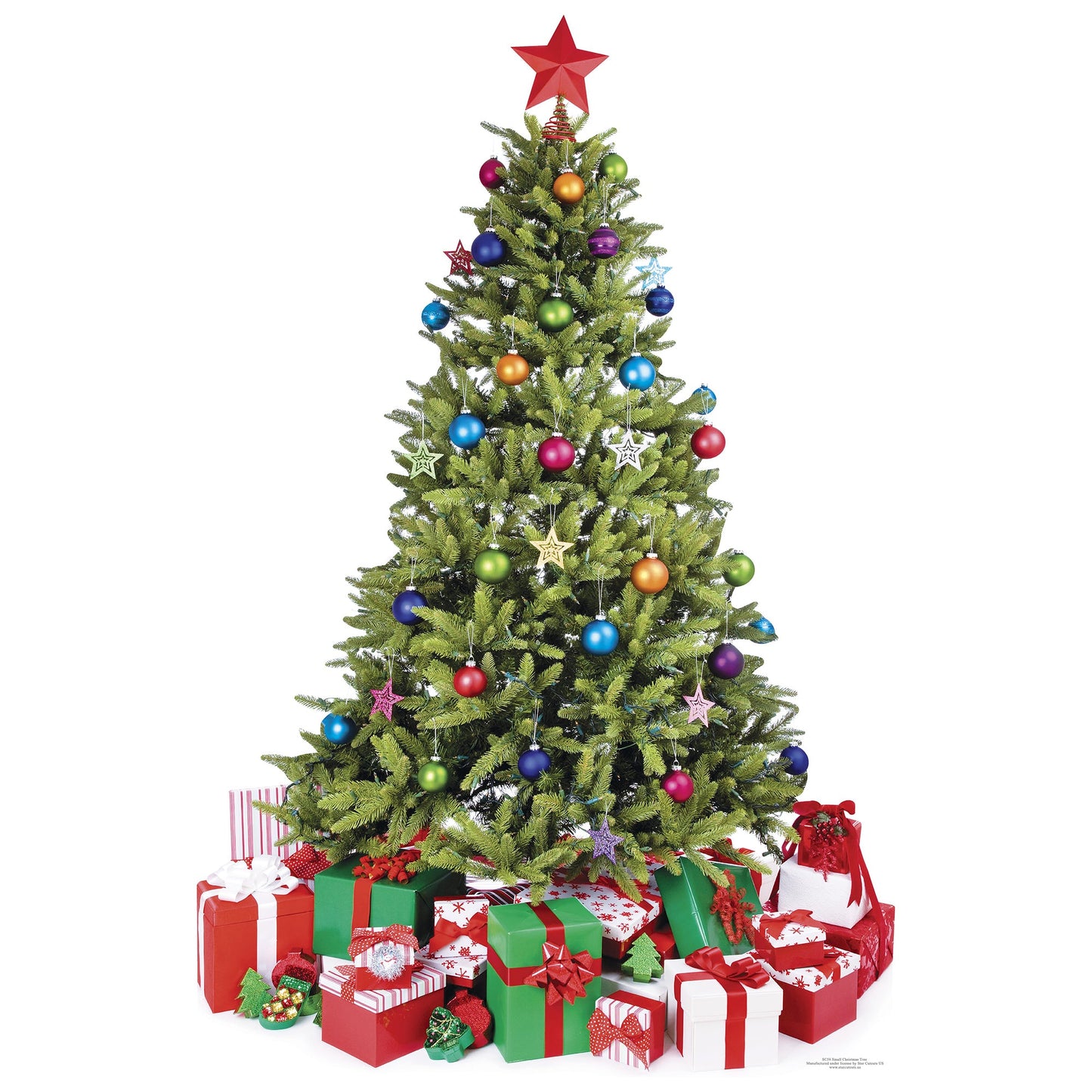 Small Christmas Tree Cardboard Cutout