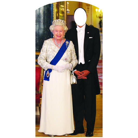 Queen Stand In Cardboard Cutout