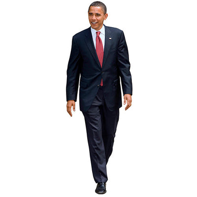 Barack Obama Walking Cardboard Cutout