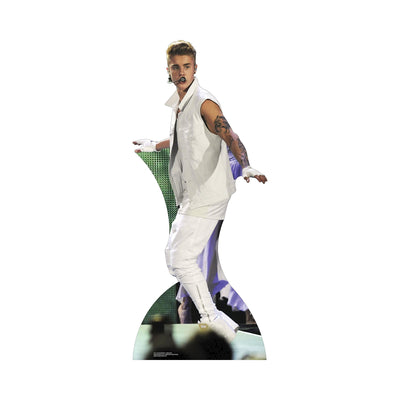 Justin Bieber Arms Cardboard Cutout