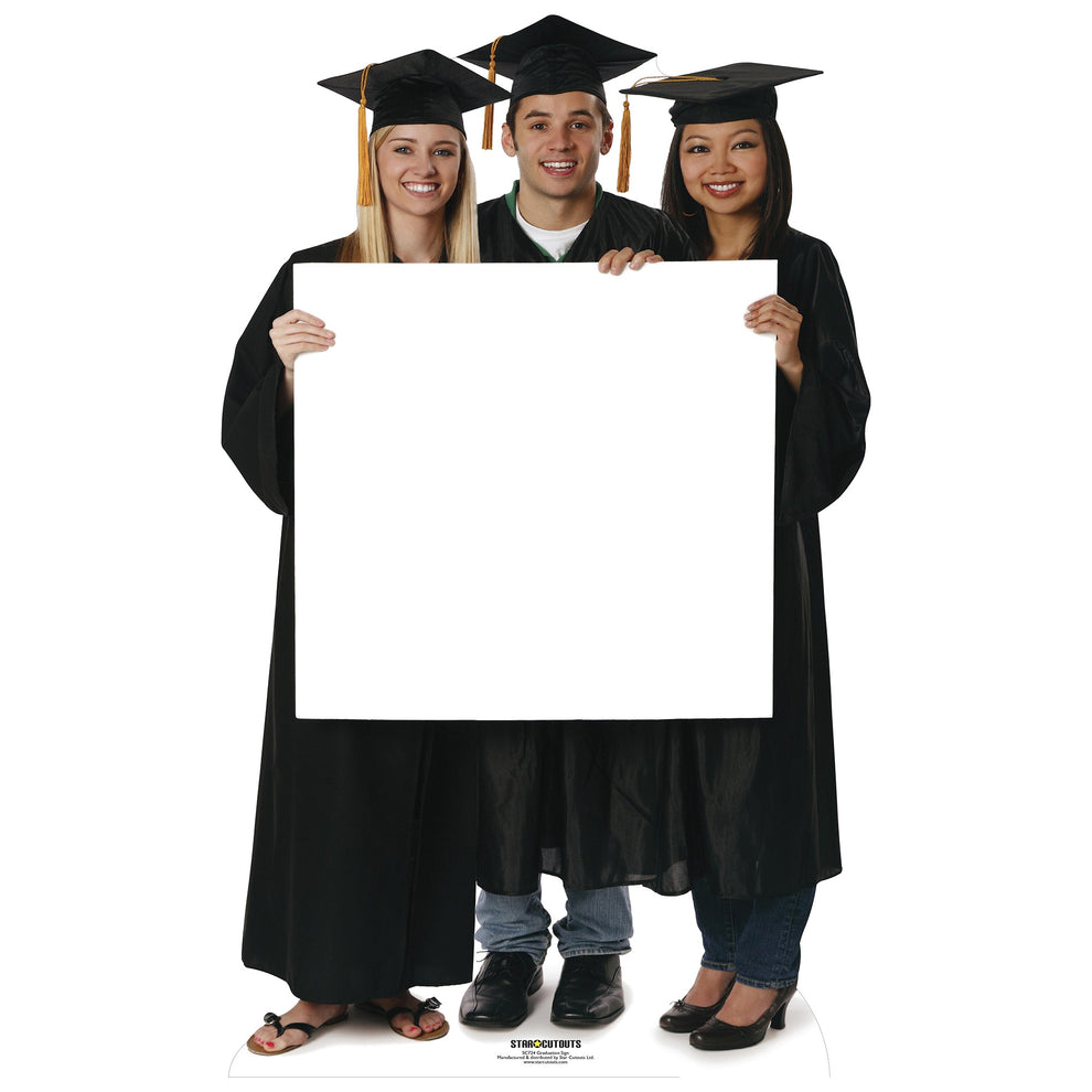 Graduation sign Cardboard Cutout Free Shipping – Life Size Custom Cutouts