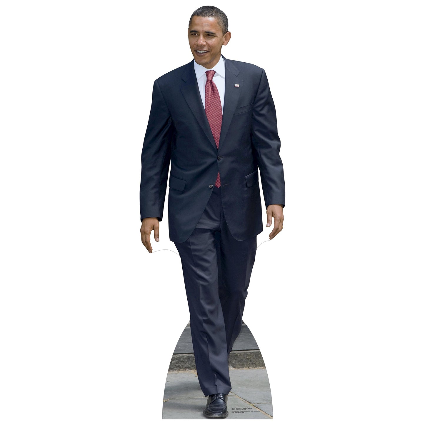 President Obama Walking Cardboard Cutout
