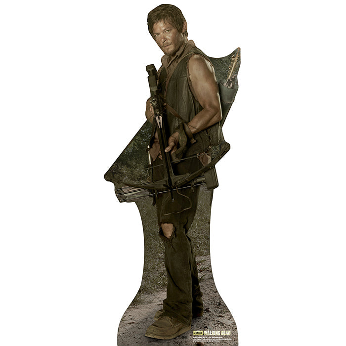 Daryl Dixon Cross Bow Cardboard Cutout