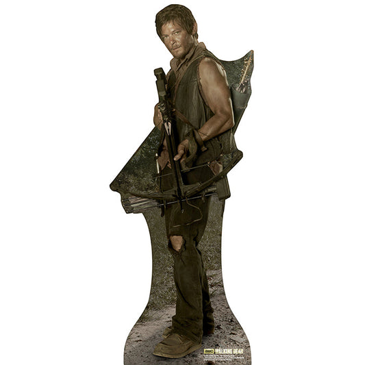Daryl Dixon Cross Bow Cardboard Cutout