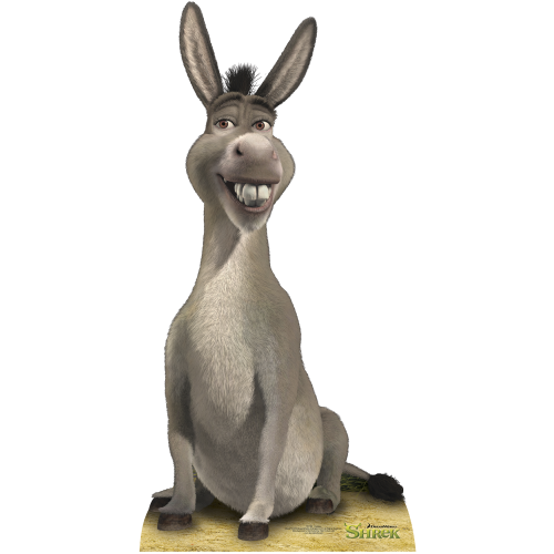 Donkey Shrek Cardboard Cutout