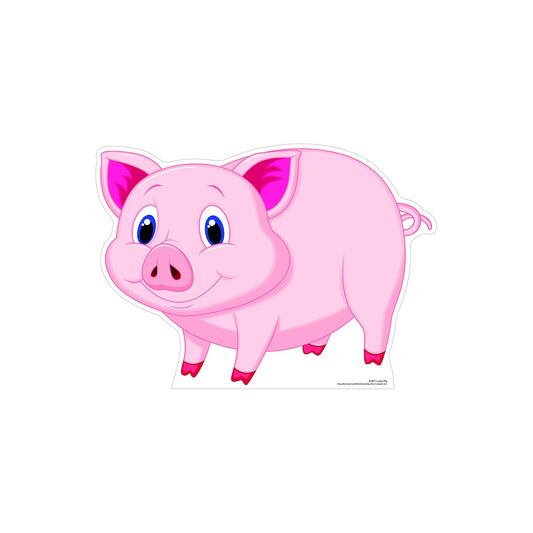 Lucky Pig Cardboard Cutout