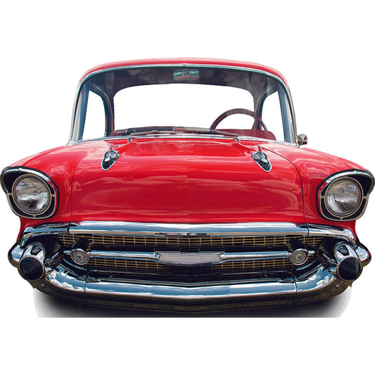 Red Car Small Stand In Cardboard Cutout