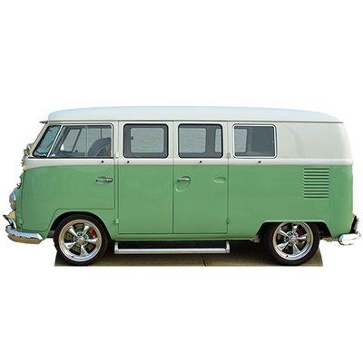 Green Van Cardboard Cutout