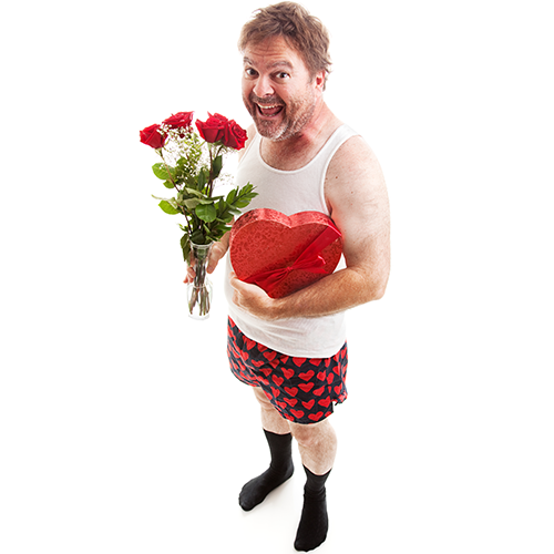 MrValentine Cardboard Cutout