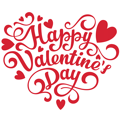 Red Valentine Heart Cardboard Cutouts