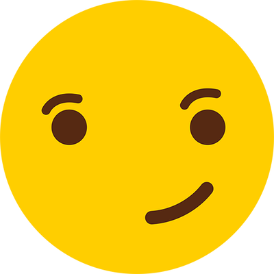 Grin Emoji Cardboard Cutout