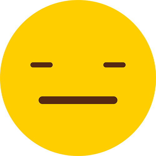 Line Emoji Cardboard Cutout