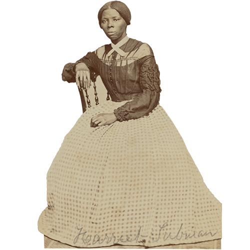 Harriet Tubman dress Cardboard Cutout