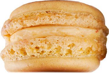 Yellow Macaroon Cardboard Cutout