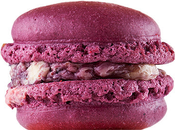 Purple Macaroon Cardboard Cutout