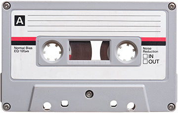 Audio Cassette Cardboard Cutout