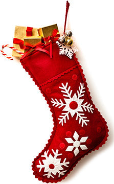 Christmas Stocking Cardboard Cutout