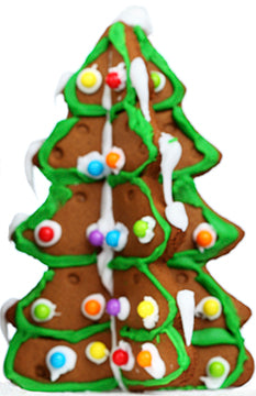 Ginger Bread Tree Cardboard Cutout