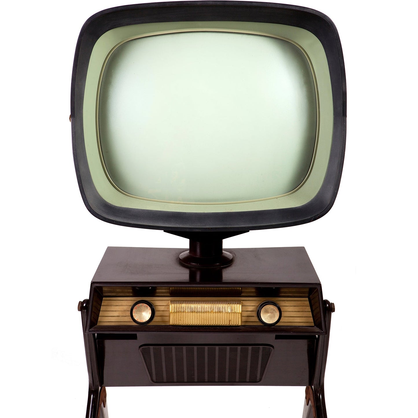 Vintage TV Stand Cardboard Cutout