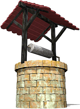 Water Well Cardboard Cutout