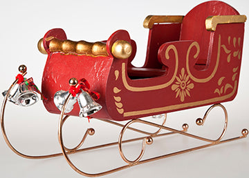 Classic Santa Sleigh Cardboard Cutout