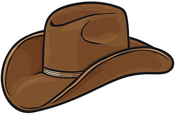 Cowboy Hat Cardboard Cutout