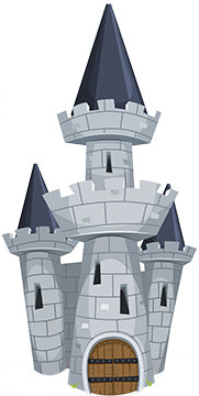 Tower Castle Cardboard Cutout