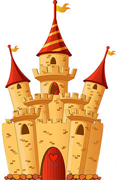 Fairy Castle Cardboard Cutout