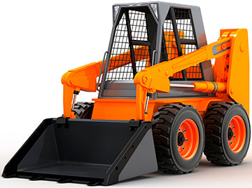 Skid Steer Loade Cardboard Cutout