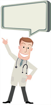 Dentist With Bubble Cardboard Cutout